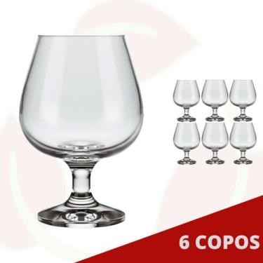 Imagem de 6 Taça Conhaque Nadir 330ML Licor Luxo Eventos Água Suco - NADIR FIGUE