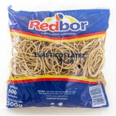 Imagem de Elástico de Dinheiro em Látex 500g Num 18 Red Bor - RedBor