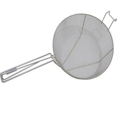 Imagem de Cesto Para Fritura Fritadeira Peneira Reforçado N 35 Cm - Alemtex