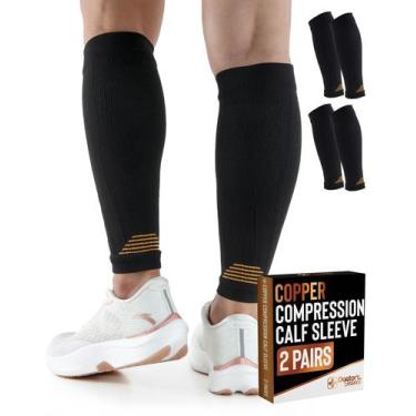 Imagem de Mangas de compressão para panturrilhas Doctor's Select Copper 20-30 mm