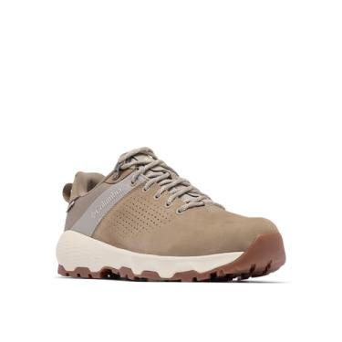 Imagem de Columbia Tênis feminino Newton Nimble de couro para caminhada, Chaleira/cinza nuvem, 41