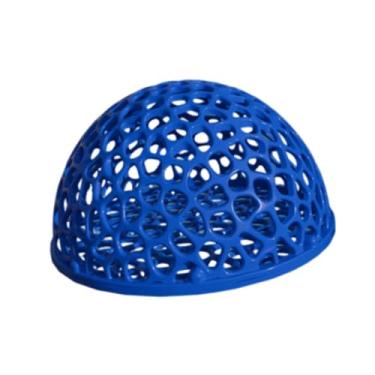 Imagem de Generic Esconderijo para peixes Betta, abrigo, decoração de aquário, caverna para água doce e salgada, Azul