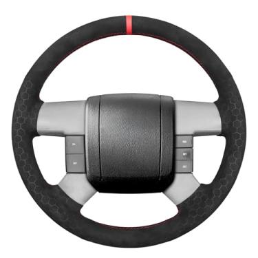 Imagem de MEWANT Capa de volante costurada à mão para Ford F150 F250 F350 2004-2008 acessórios para Ford F150