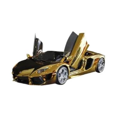 Imagem de Arte De Parede Em Lona De Carro Esportivo Lamborghini Vermelho, Decora