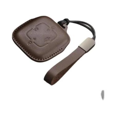 Imagem de Capa De Chave Remota De Couro ZEEKR 001 Alta Qualidade Proteção Shell 