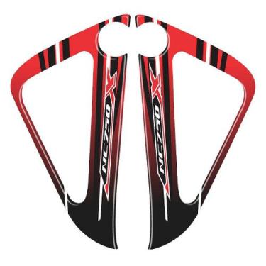 Imagem de Adesivo Protetor Paralama Dianteiro Compatível Nc 750x 2018 Resinado -