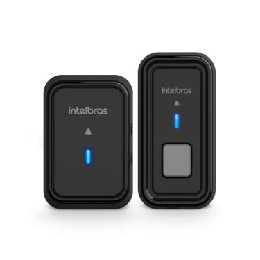 Imagem de Campainha Sem Fio Com Bateria CIB 101 Preto Intelbras