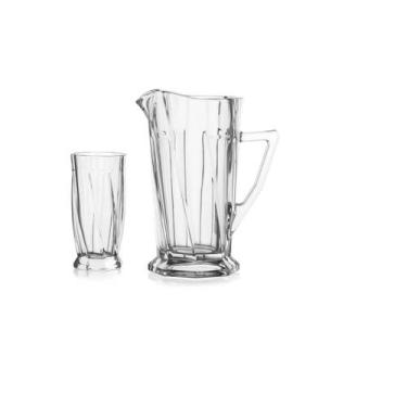 Imagem de Conjunto Jarra com 6 Copos em Vidro Up Home - UD279