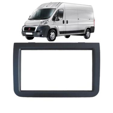 Imagem de Moldura Painel DVD 2 Din Fiat Ducato 2018 em Diante - Ludovico