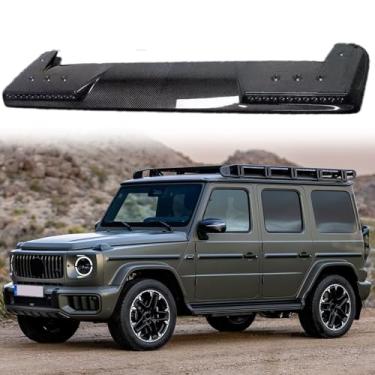 Imagem de Barra de luz de teto LED carbono seco adequada para Mercedes-Benz G-Class W465 G63 G500 G580 2025 2026