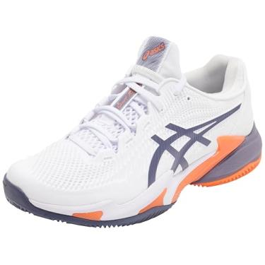 Imagem de ASICS Tênis masculino Court Ff 3 Clay, Branco, cinza, roxo, 40 BR