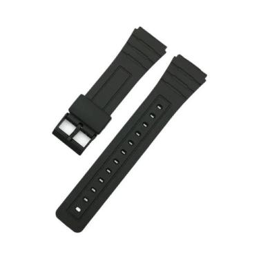 Imagem de Pulseira De Silicone De 18mm 20mm Para Relógio Casio W800H AE1200 SGW4