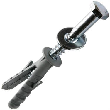 Imagem de Parafuso Sextavado 1/4"" x 70mm com Bucha anel com 10 Unidades - PSB/35 - FIXTIL