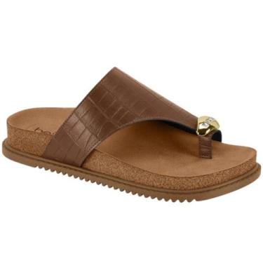 Imagem de Papete beira rio ring toe 8524.110, Conhaque, 37