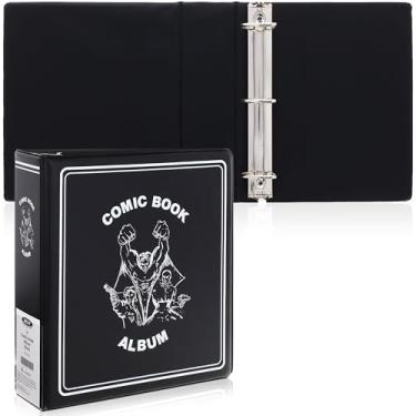 Imagem de BCW Fichário individual para colecionar álbuns de 7,6 cm D Ring - preto