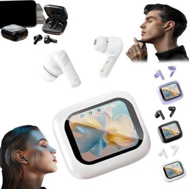 Imagem de Fones de ouvido Bluetooth Smart Touch Screen 5.4 à prova d'água, preto