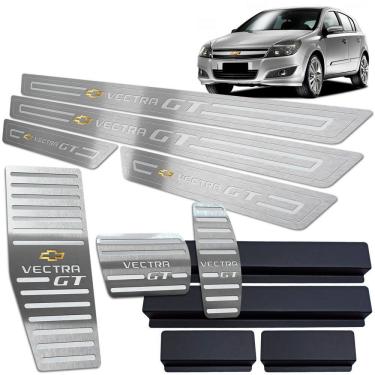 Imagem de Descanso Pedaleira Auto Soleira Prata Vectra Gt 2008 A 2011