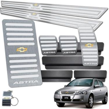 Imagem de Descanso Pedaleira Manual Soleira Astra 2 Portas Prata