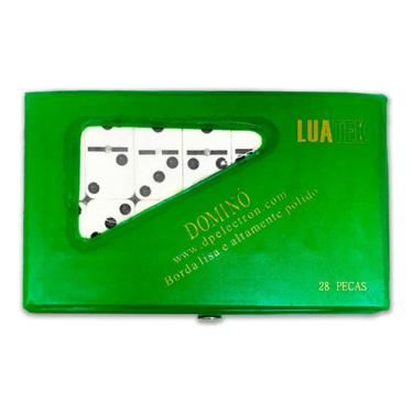 Imagem de Jogo De Domino 28 Peças Profissional Tipo Polido