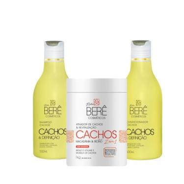 Imagem de BELA BERÊ, Kit Bela Berê CACHOS Shamp Condic Ativador Revitalização 1k