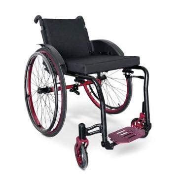 Imagem de Dellamed - Cadeira de Rodas Monobloco em Alumínio M2 Max Moving Tam 42 Dellamed