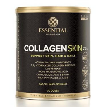 Imagem de Essential Nutrition Collagen Skin, Colágeno Hidrolisado com Verisol, Sabor Limão Siciliano, 330g, 30 Doses