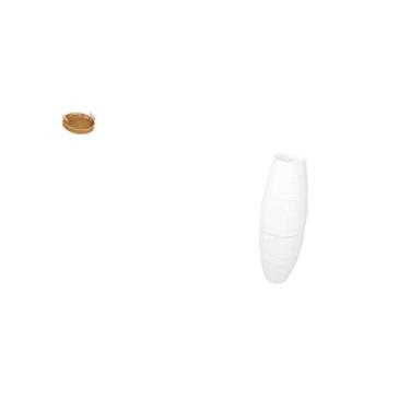 Imagem de Fenteer Cesta de Frutas E Prato de Pão Elegantes para Mesa com Abajur de Chão Integrado E Proteção para Lâmpada para Decoração Moderna de Casa E Hotel