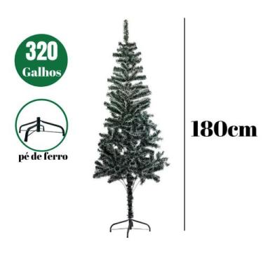 Imagem de Arvore Natal Grande Pinheiro Decoração Natal 120cm 150cm 180cm 210cm A
