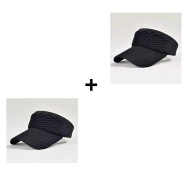 Imagem de Chapéu Feminino Respirável De Cor Sólida Com Viseira E Aba Longa - oem