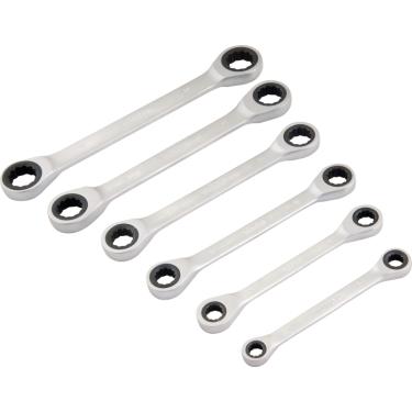 Imagem de Jogo chave estrela c/ catraca 8-19mm vanád. c/ 6 pç Vonder