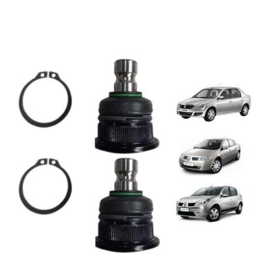 Imagem de 02 Pivô Suspesão Nakata Dianteira Direita/Esquerda Renault Sandero 200