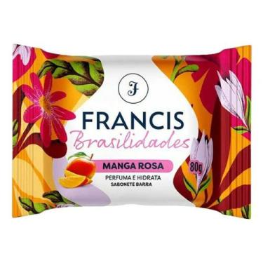 Imagem de Sabonete Em Barra Francis Brasilidades Manga Rosa 80g
