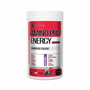 Imagem de AMINO PRE ENERGY 315G FRUTAS VERMELHAS - IRON LABS