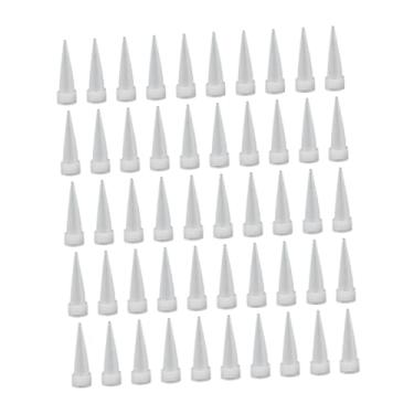 Imagem de WeiLaiKeQi 50x Bicos de Calafetagem Ferramentas de Acabamento, Fácil de Usar, Tampas de Calafetagem Versáteis Bicos de para Azulejos de Parede, Pisos, Portas de, Comprimento 3.7 Cm
