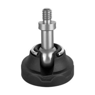 Imagem de AsrMyjcx Pés de Borracha para Tripé, Parafuso de 3/8 de Polegada, Acessórios Antiderrapantes de aço Inoxidável para Monopé, Almofada para Os Pés, 1 Pedaço
