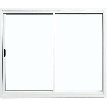 Imagem de Janela 2 folhas 1,00x1,00 sem grade no alumínio branco