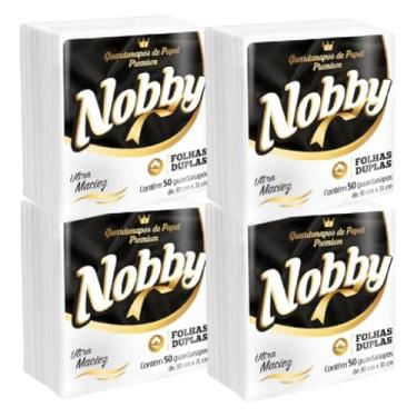 Imagem de Guardanapo Papel Folha Dupla Nobby Grande 200 Folhas Macio Kits na Web