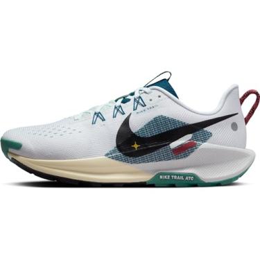 Imagem de Nike Pegasus Trail 5 Tênis de corrida masculino (DV3864-100, branco/azul claro/cedro/preto), Branco/azul claro/cedro/preto, 39