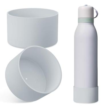 Imagem de Bota de silicone 2 peças para garrafa de água Owala FreeSip Sway 850 g e 1,134 g, copo de 1,134 g e torção 680 g, capa protetora antiderrapante para acessórios de garrafa de água de aço inoxidável