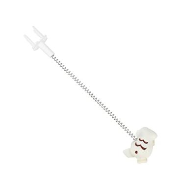 Imagem de Acouto Brinquedo de Mola Elástica - Teaser Stick Interativo Com Mola de Fio de Metal e Bola de Pelúcia, Brinquedo Engraçado para Animais de Estimação que Envolve a Hora de Brincar, Reduz o Estresse