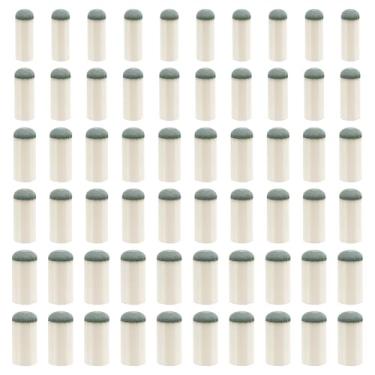 Imagem de 60 peças de substituição de pontas de taco de bilhar, 4 tamanhos, pontas de taco de sinuca, pontas de taco de sinuca, pontas de empurrar para tacos de sinuca, acessórios de mesa de sinuca e bilhar