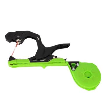 Imagem de Karlak Ferramenta de Fita para Amarrar Plantas, Máquina de Amarrar Videiras Leve Com Uma Mão para Jardim Com Grampo e Fita Elástica Sobressalente, Pistola de Fita Adesiva para Amarrar