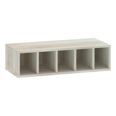 Imagem de Nicho Garrafeiro Horizontal Luciane 70 Cm Lis Legno Crema