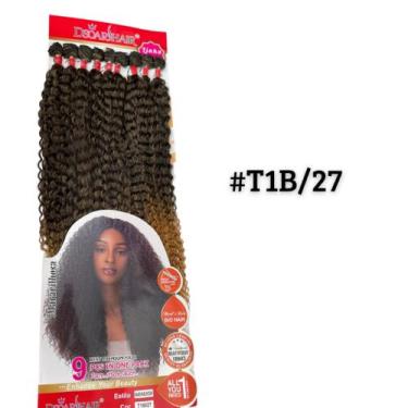 Imagem de Cabelo Cacheado Para Entrelace Bio Fibra Maravilhosa 80 Cm - Mhair, t1