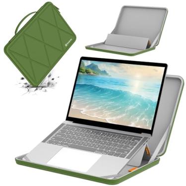 Imagem de Smatree MS94 Capa protetora rígida de EVA com suporte compatível com 39.6 cm MSI Thin 15/A15 AI/GF63, para CreatorPro M15 A11/Bravo 15/Katana A15 AI/WF65 10T, para MSI GF63/GV15/GF65, manga fina