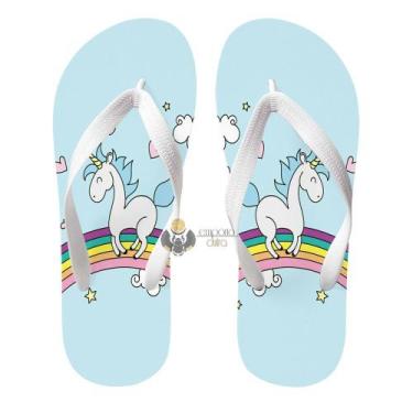 Imagem de Chinelo Unicórnio azul - Empório Dutra, 41/42