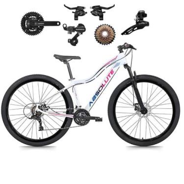 Imagem de Bicicleta Aro 29 Mtb Feminina Absolute Hera Bike 21v Shimano à Disco Q