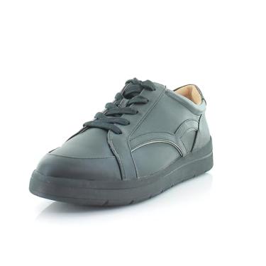 Imagem de Rockport T nis retr Truflex Navya, Tecido preto/ecol gico sint tico, 6.5 Wide
