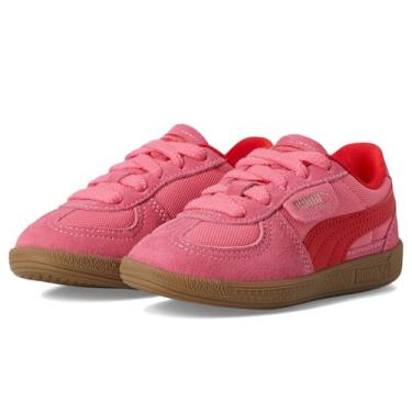 Imagem de PUMA Tênis infantil unissex Palermo (criança grande), Rosa mágica/vermelho para todos os tempos, 21