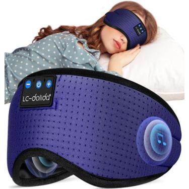Imagem de Fones de ouvido para dormir Máscara de dormir Bluetooth LC-Dolida Slee